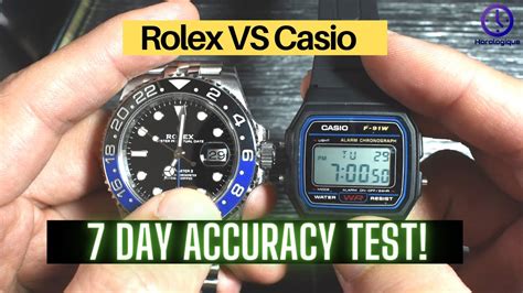 casio rolex watch|rolex vs casio accuracy.